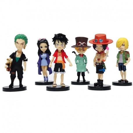 Cake Topper One Piece 6pc set 1