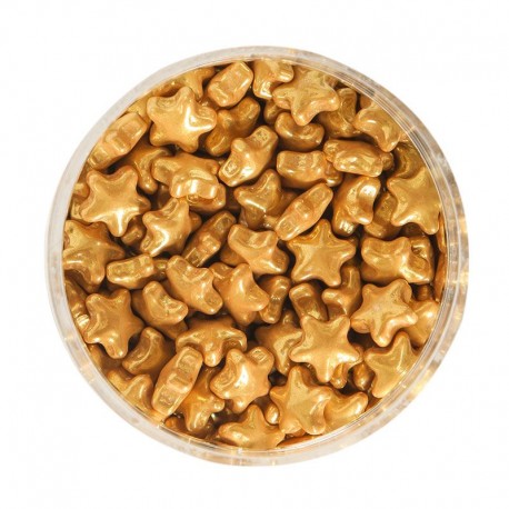 Sprinks Gold Stars Sprinkles 70g