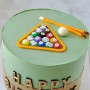 Cake Topper silicone Billards & Cues