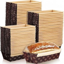 Dispos Kraft Loaf Pan 6.5x15x5cm 1pc