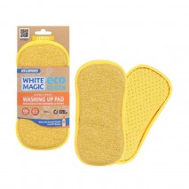 White Magic Eco Cloth Washing Up Pad - Lemon