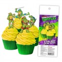 Cake Craft Teenage Mutant Ninja Turtles Wafer Toppers