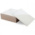 Mondo Cake Board Compressed Square - Silver - 8inch