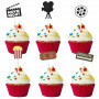 Cake Topper Movie Night 12pc set