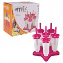 Appetito Star Ice Pop Mould Set 6pc