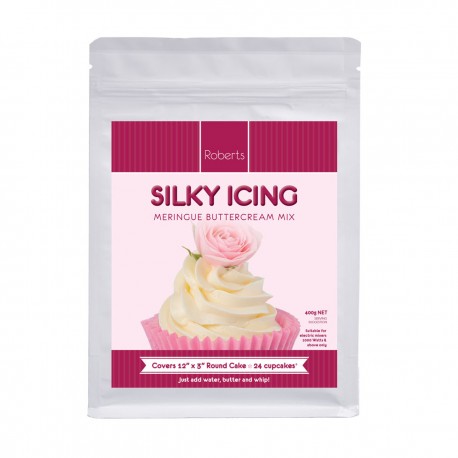 Roberts Silky Icing Meringue Buttercream Mix 400g