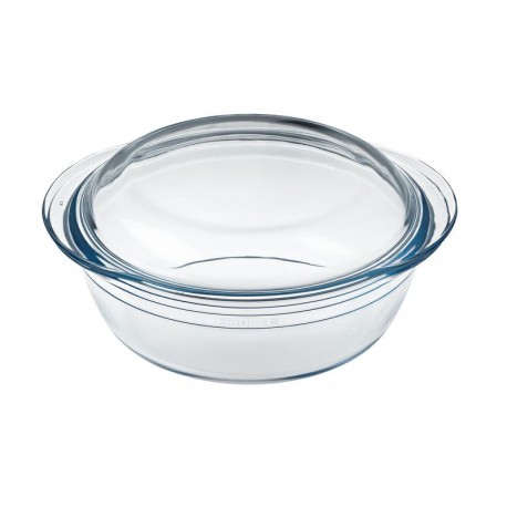 O Cuisine Round Casserole With Lid (27x23cm) - 2.3L