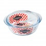 O Cuisine Round Casserole With Lid (27x23cm) - 2.3L