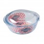 O Cuisine Round Casserole With Lid (27x23cm) - 2.3L