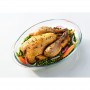 O Cuisine Oval Casserole Dish with Lid (33x20cm) - 4L