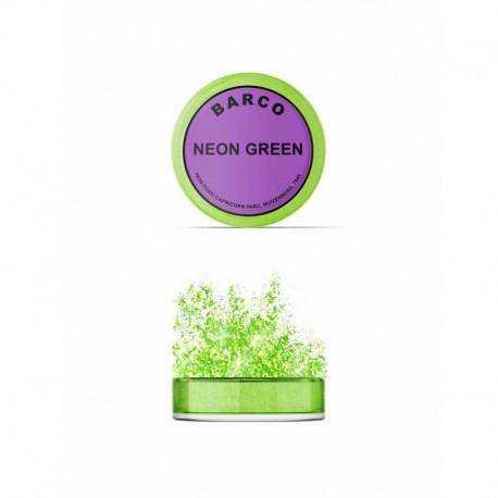 Barco Flitter Glitter Neon Green 10ml