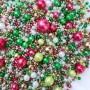 Sprinkle Nest Christmas Pearls Sprinkles - 140g