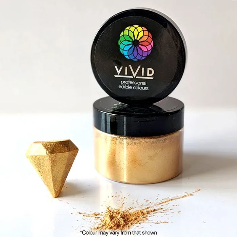 ViviD Edib Met Dust  Antique Gold 50g