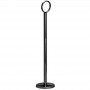 Chef Inox Table Number Stand - Black 20cm