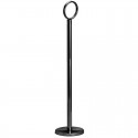 Chef Inox Table Number Stand - Black 20cm