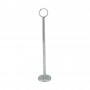 Chef Inox Table Number Stand Chrome 300mm