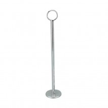 Chef Inox Table Number Stand Chrome 300mm