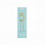 C&C Cake Topper Gold - Number 5 - 7cm