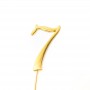 C&C Cake Topper Gold - Number 7 - 7cm