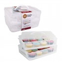 Daily Bake 24 cup Stackable Cupcake Carrier