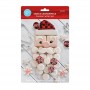 D.Line Santa Centrepiece Cut 6pc Set