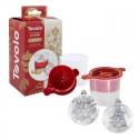 Tovolo Ornamental Ice Moulds - Tree & Snowflake 2pc set