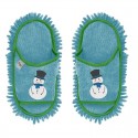 Vigar Frosty the Snowman Microfibre Cleaning Slippers