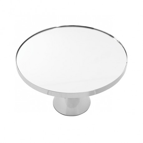 Koch Silver Metal Cake Stand 25x15.5cm