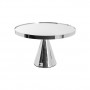 Koch Silver Metal Cake Stand 25x15.5cm