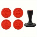 Christmas Stamp Mould Set 4pc