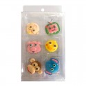 Cake Craft Cocomelon Sugar Decorations - 6 piece pack