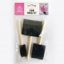 Cake Craft Foam Brush Set - 3 pieces