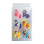 Cake Craft Little Pony Sugar Decorations - 6 piece pack