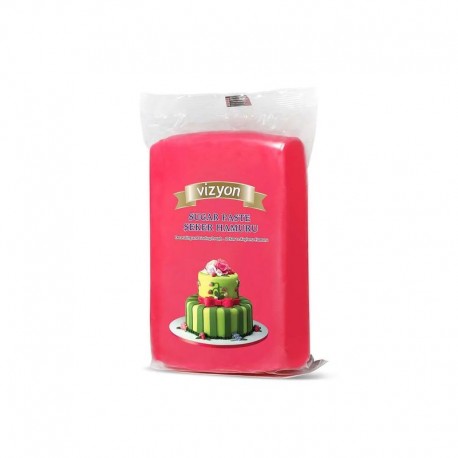 Vizyon Sugar Paste - Fuschsia 250g