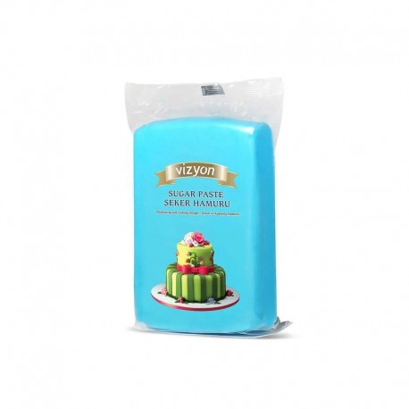 Vizyon Sugar Paste - Blue 250g