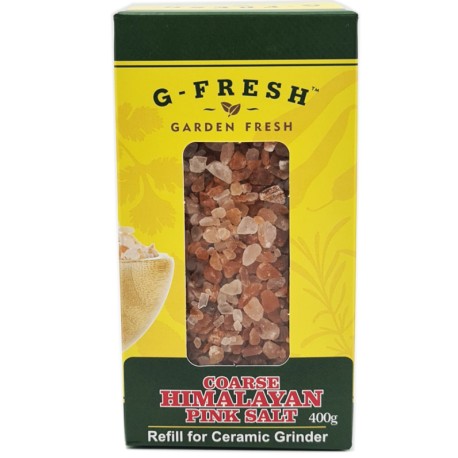 G-Fresh Himalayan Pink Salt Refill for Refillable Glass Grinder