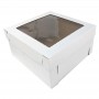 Cake Craft Cake Box & Lid with Window 16x16x8 inch