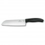 Victorinox Santoku Knife 17cm Wide Blade 6.8503.17B - Black