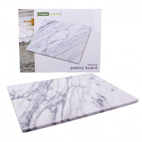 Integra Grey Marble Pastry Board - 40 x 30cm