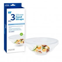 Grand Fusion Silicone Food Wraps - 3 Pack Size XL