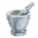 Integra Grey Marble Mortar and Pestle - 12cm