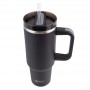 Oasis Stainless Steel Double Wall Insulated Travel Tumbler 1.2L - Black