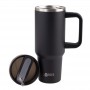 Oasis Stainless Steel Double Wall Insulated Travel Tumbler 1.2L - Black