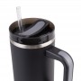 Oasis Stainless Steel Double Wall Insulated Travel Tumbler 1.2L - Black