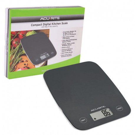 AcuRite Compact Digital Scale - 5 kg