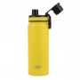 Oasis Insulated Challenger Sports Bottle - 550ml Neon Yellow