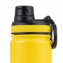 Oasis Insulated Challenger Sports Bottle - 550ml Neon Yellow