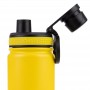 Oasis Insulated Challenger Sports Bottle - 550ml Neon Yellow