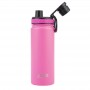 Oasis Insulated Challenger Sports Bottle - 550ml Neon Pink