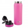 Oasis Insulated Challenger Sports Bottle - 550ml Neon Pink